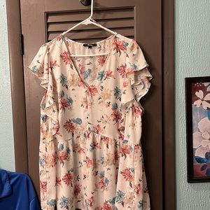 Andree by unit 1x floral shirt. Brand new w/o tags